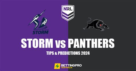 Panthers v Storm .
